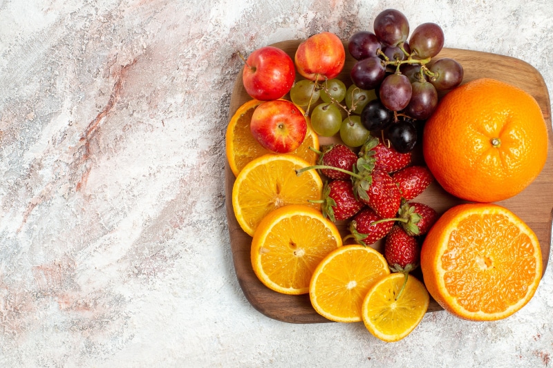 4K Orange, Strawberry, Apples, Grapes, Fruit