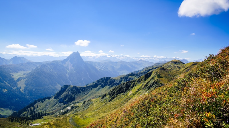 Wilder Kaiser Mountains in the Alps, Austria