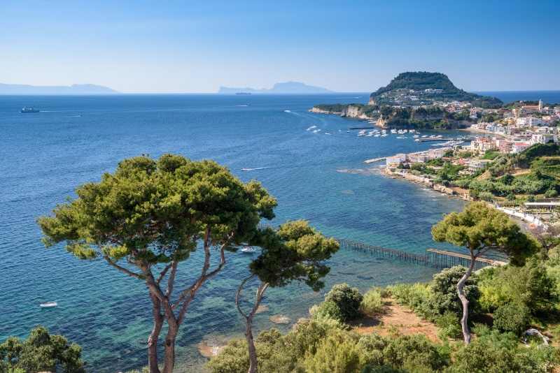 Coastal Town in Campania, Italy