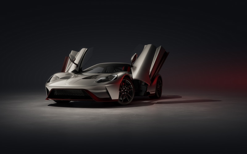 4K Ford GT 'LM Edition' 2022 with Opened Doors