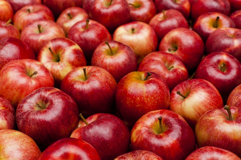 Many Red Apples