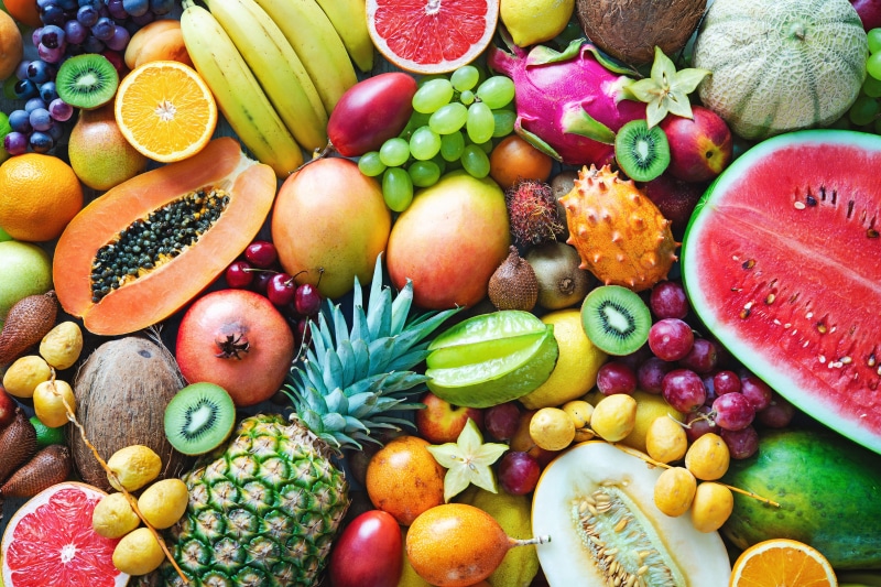 Assortment of Fresh Fruits