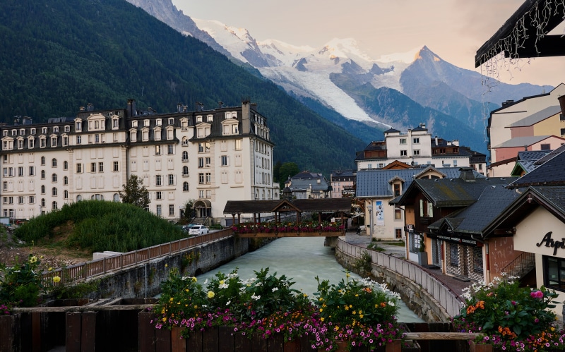 Chamonix, France: Mountains, River, and Architecture