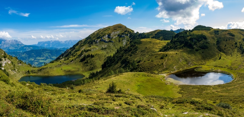 Paarseen Lakes in Austrian Alps