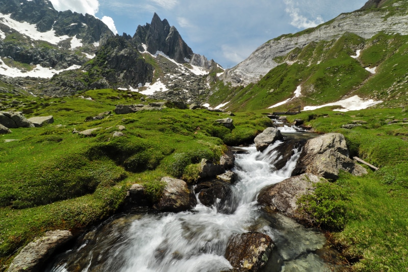 4K Stream in the Swiss Alps