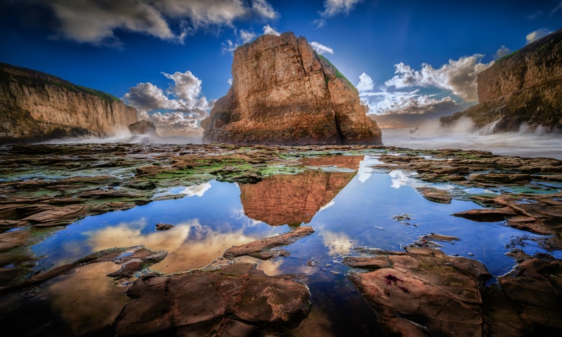 Shark Fin Cove, California, USA