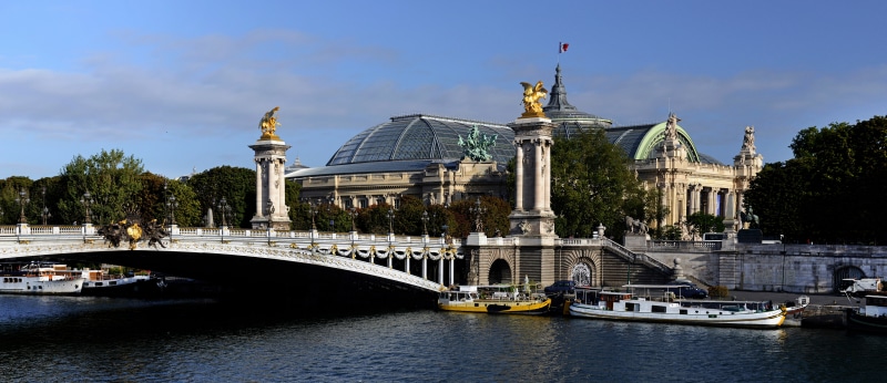 Alexandre III Bridge and Grand Palais, Paris