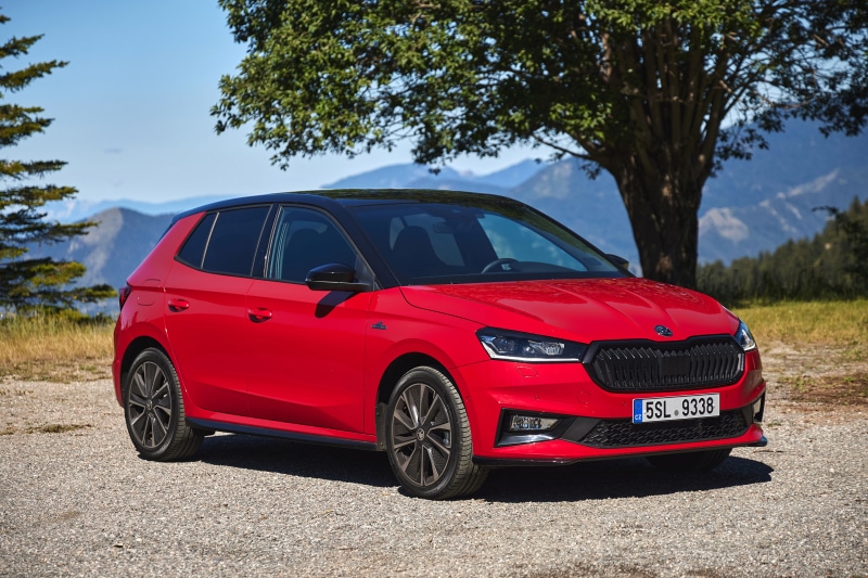2022 Skoda Fabia Monte Carlo Red Metallic