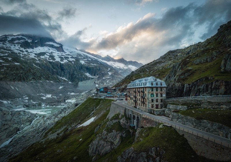 Hotel Furka in the Swiss Alps