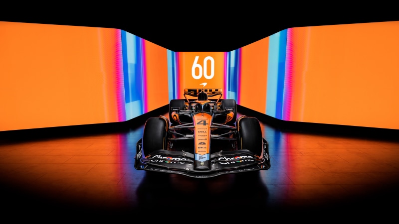McLaren MCL60 Formula 1 car