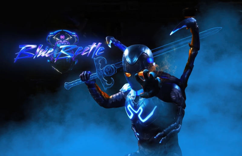 Blue Beetle from DC Comics 4K