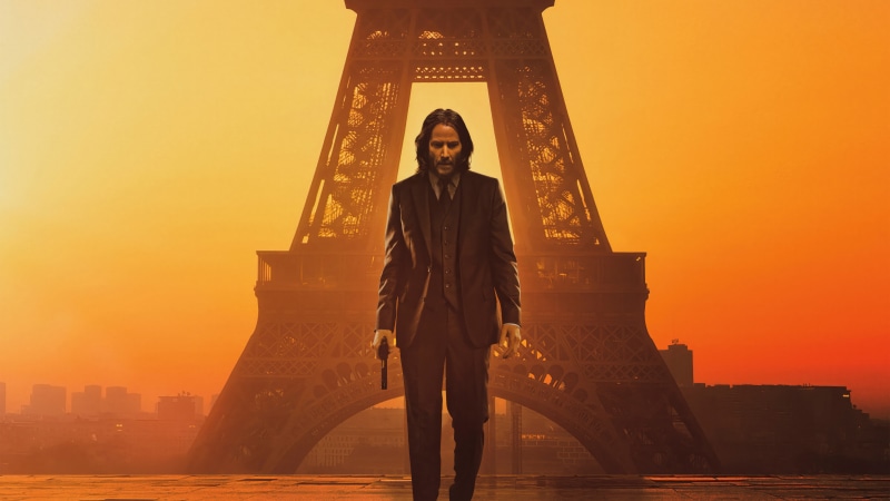 John Wick from John Wick Chapter 4 in Paris