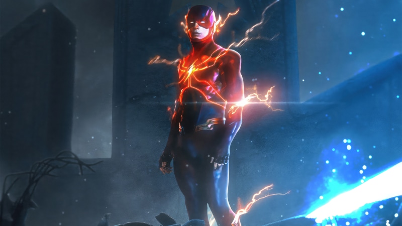 The Flash from Justice League 4K