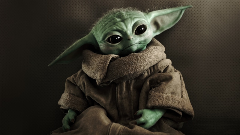 The Child (Baby Yoda) from The Mandalorian