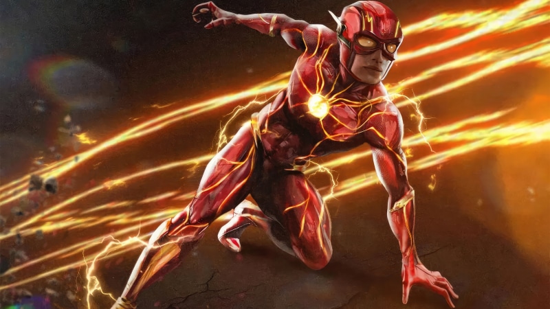 The Flash from DC Comics artwork