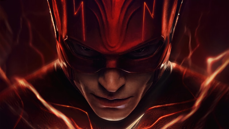 The Flash from The Flash movie 4K