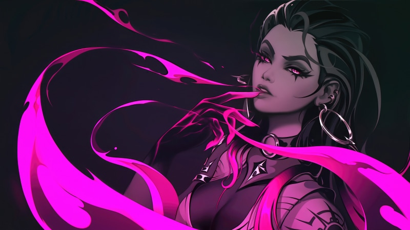 Reyna from Valorant 4K