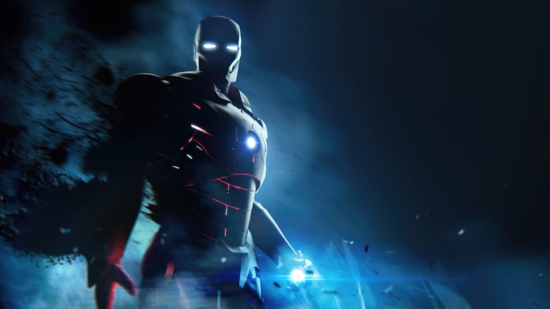 Iron Man from Marvel digital art