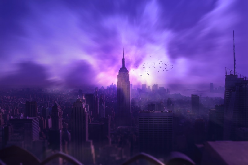 Empire State Building at Dusk