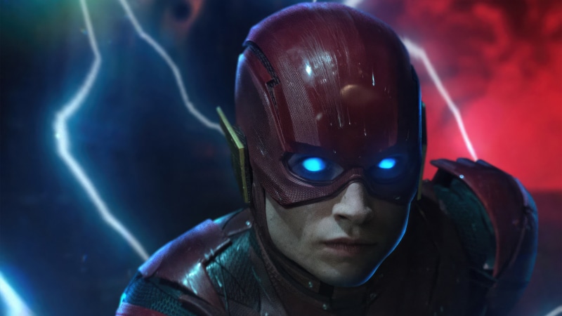 The Flash from The Flash movie 4K