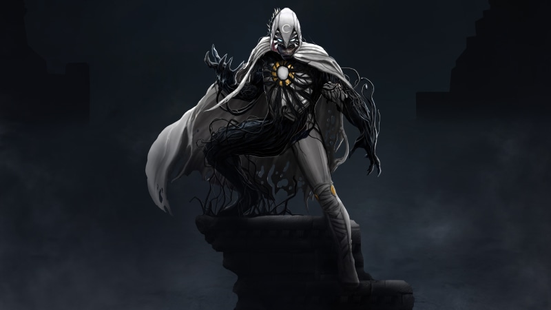 Venom and Moon Knight artwork