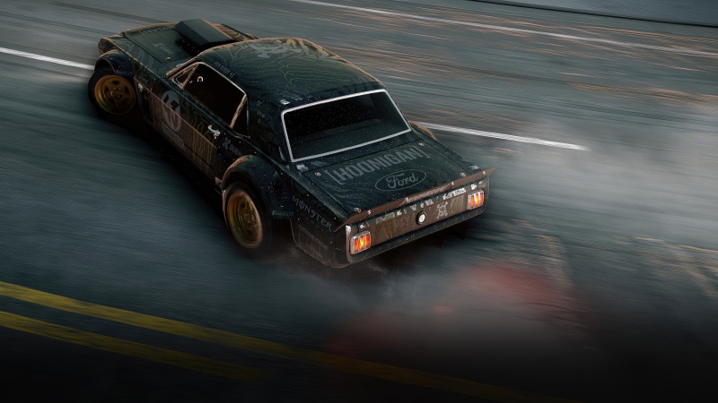 Ford Mustang Hoonigan from Need for Speed Unbound 4K