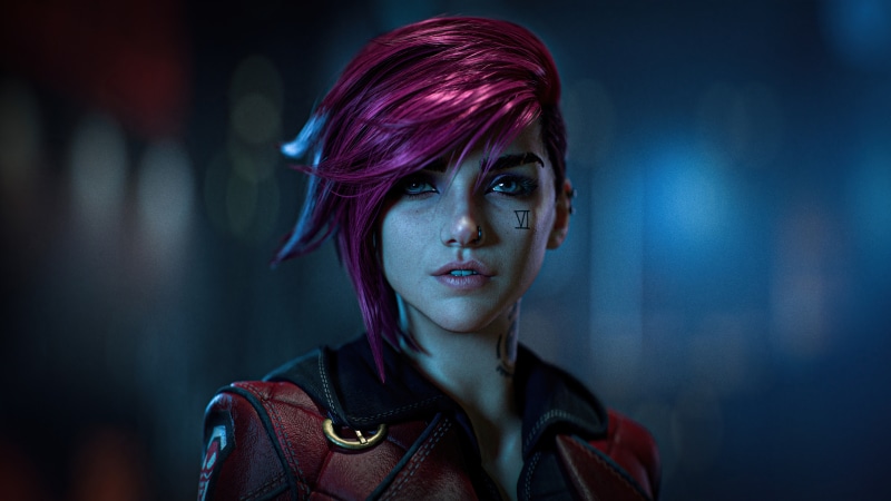 Vi from League of Legends 4K