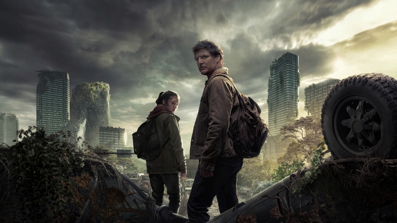 Joel and Ellie from The Last of Us TV Series