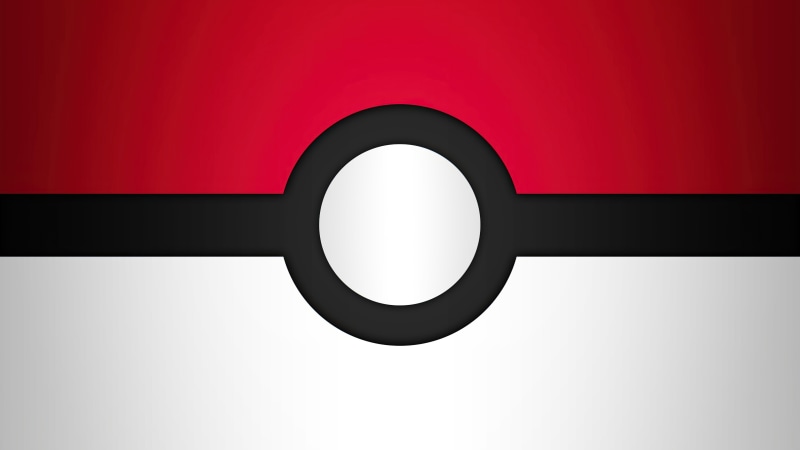 Abstract Pokeball Design