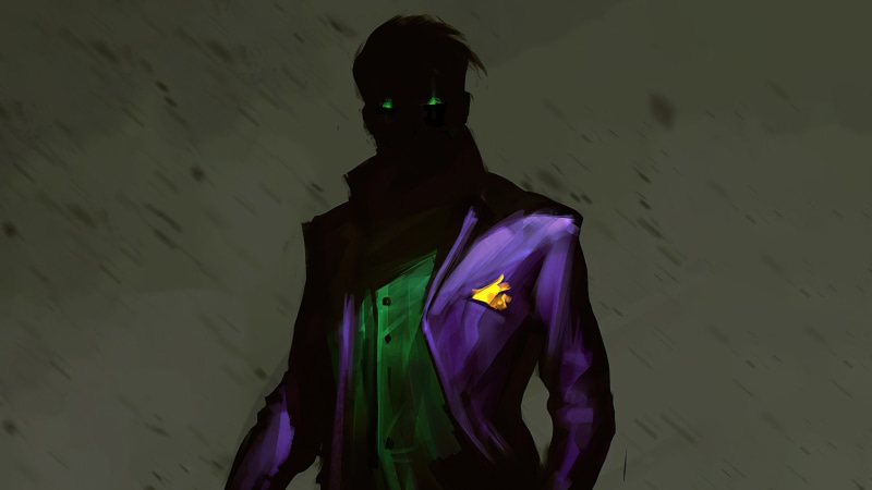 The Joker from DC Comics