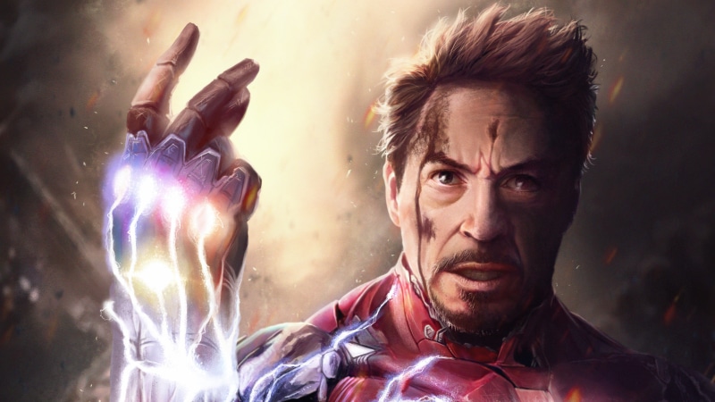 Iron Man with Infinity Gauntlet