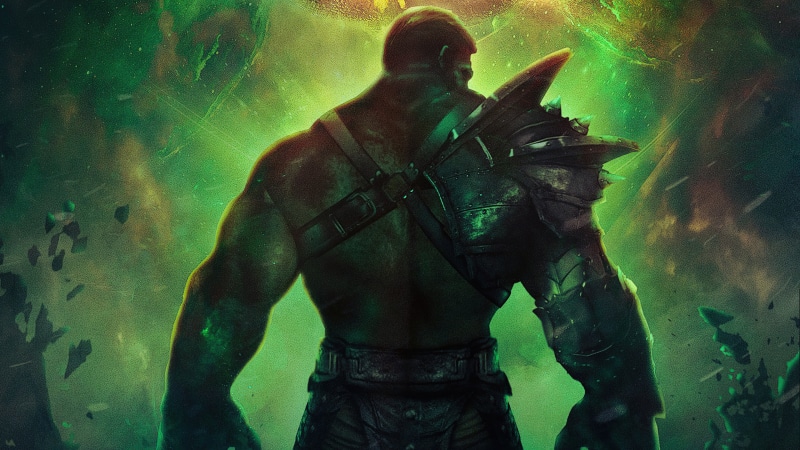 Hulk from Marvel artwork 4K