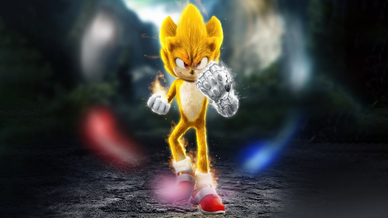 Super Sonic from Sonic the Hedgehog 2