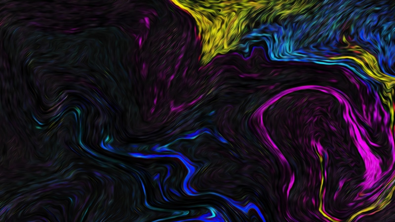 Abstract digital art with swirling colors