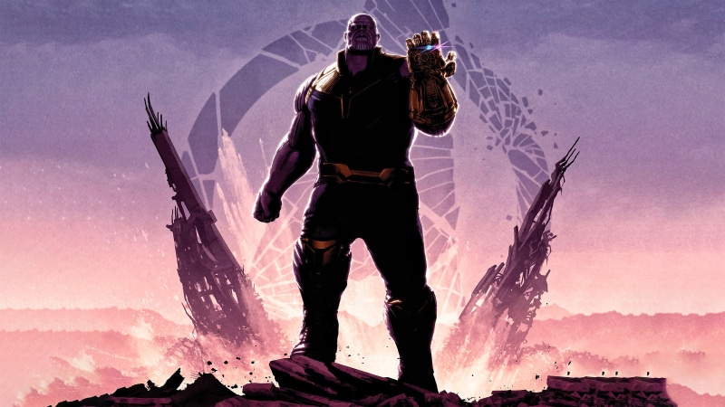 Thanos from Avengers Infinity War 4K