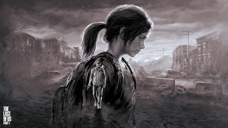 Ellie and Joel from The Last of Us Part I