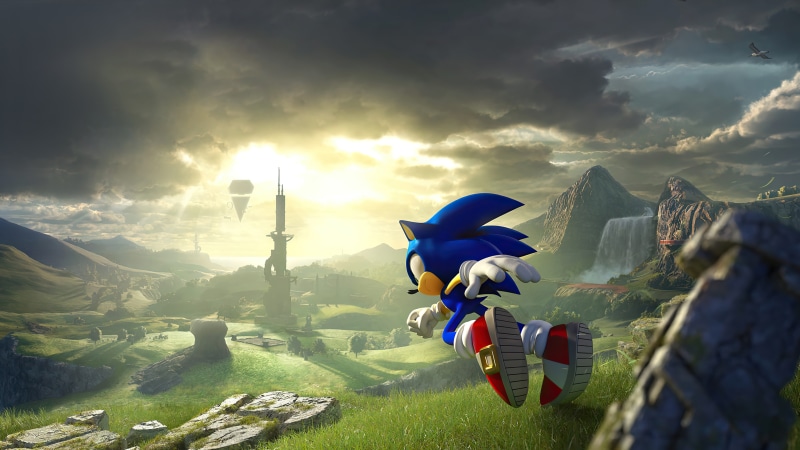 Sonic the Hedgehog in Sonic Frontiers 4K