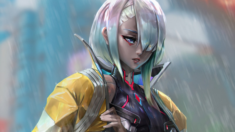 Cyberpunk character artwork