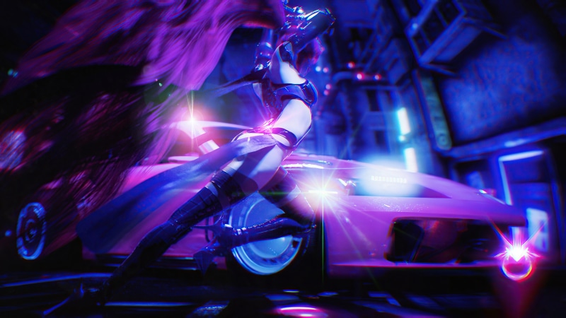 Cyberpunk Samurai Artwork