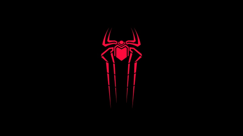 Minimalist Spider-Man Logo