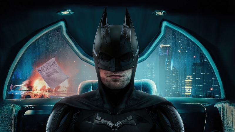 Batman in Gotham City