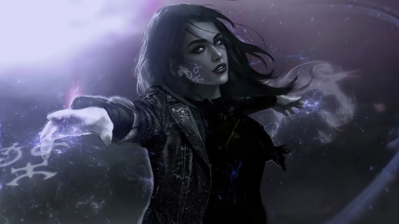 Zatanna artwork 4K