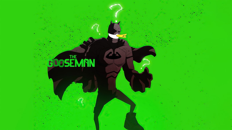 The Gooseman Batman artwork