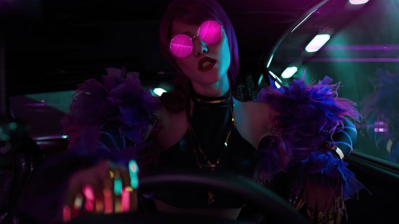 K/DA Evelynn from League of Legends 4K
