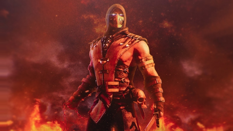 Scorpion from Mortal Kombat 4K