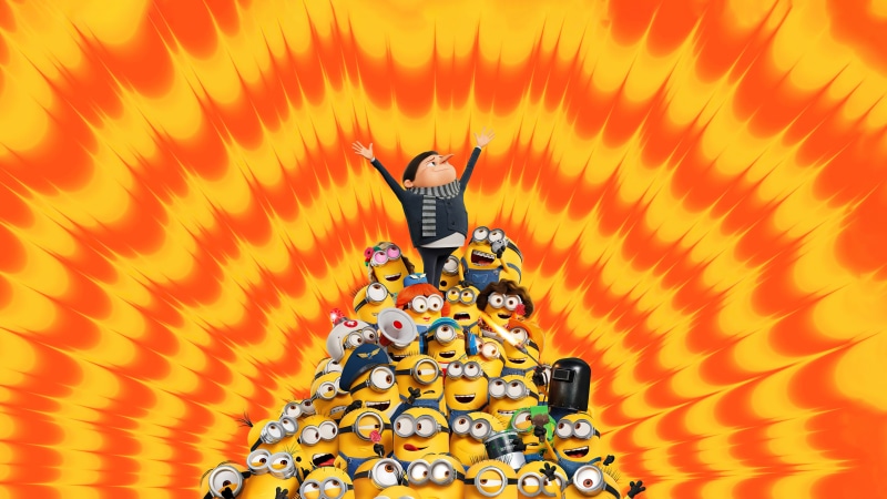 Gru and Minions from Minions: The Rise of Gru