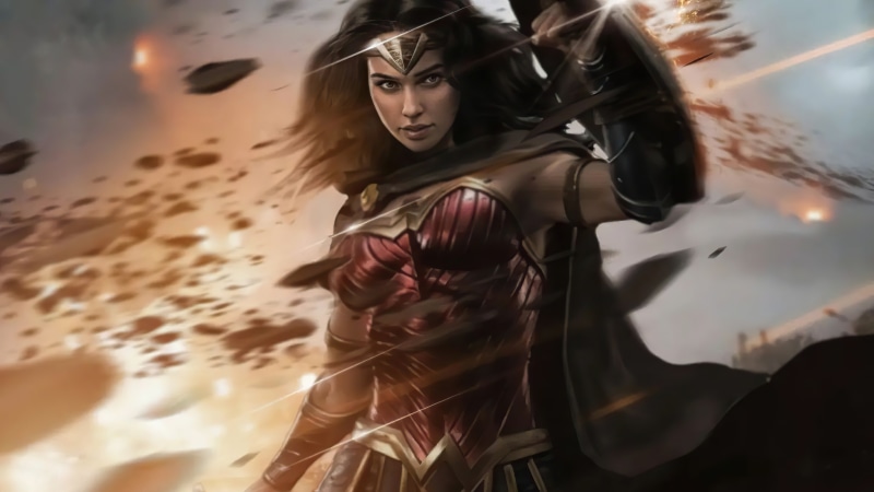 Wonder Woman from DC Comics concept art