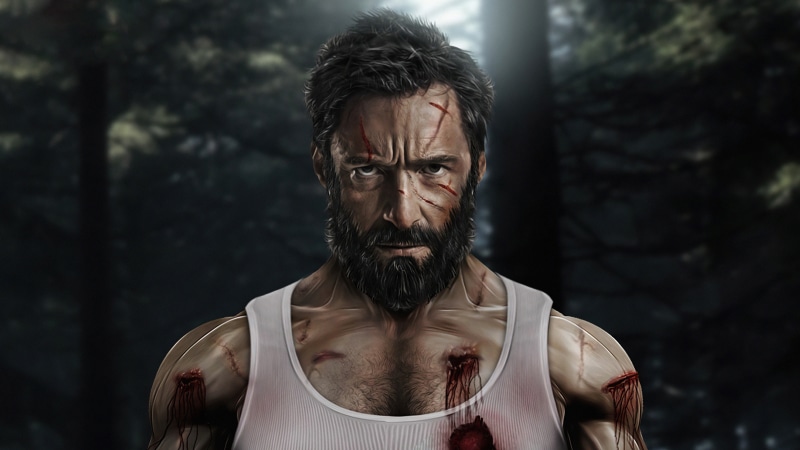 Logan from X-Men, Digital Art