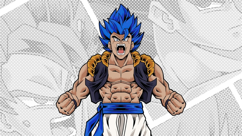 Gogeta Blue from Dragon Ball