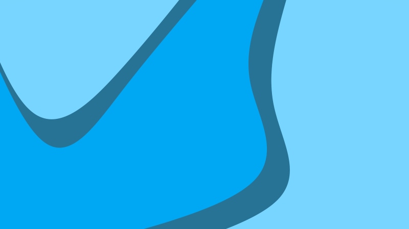 Abstract Blue and Teal Waves